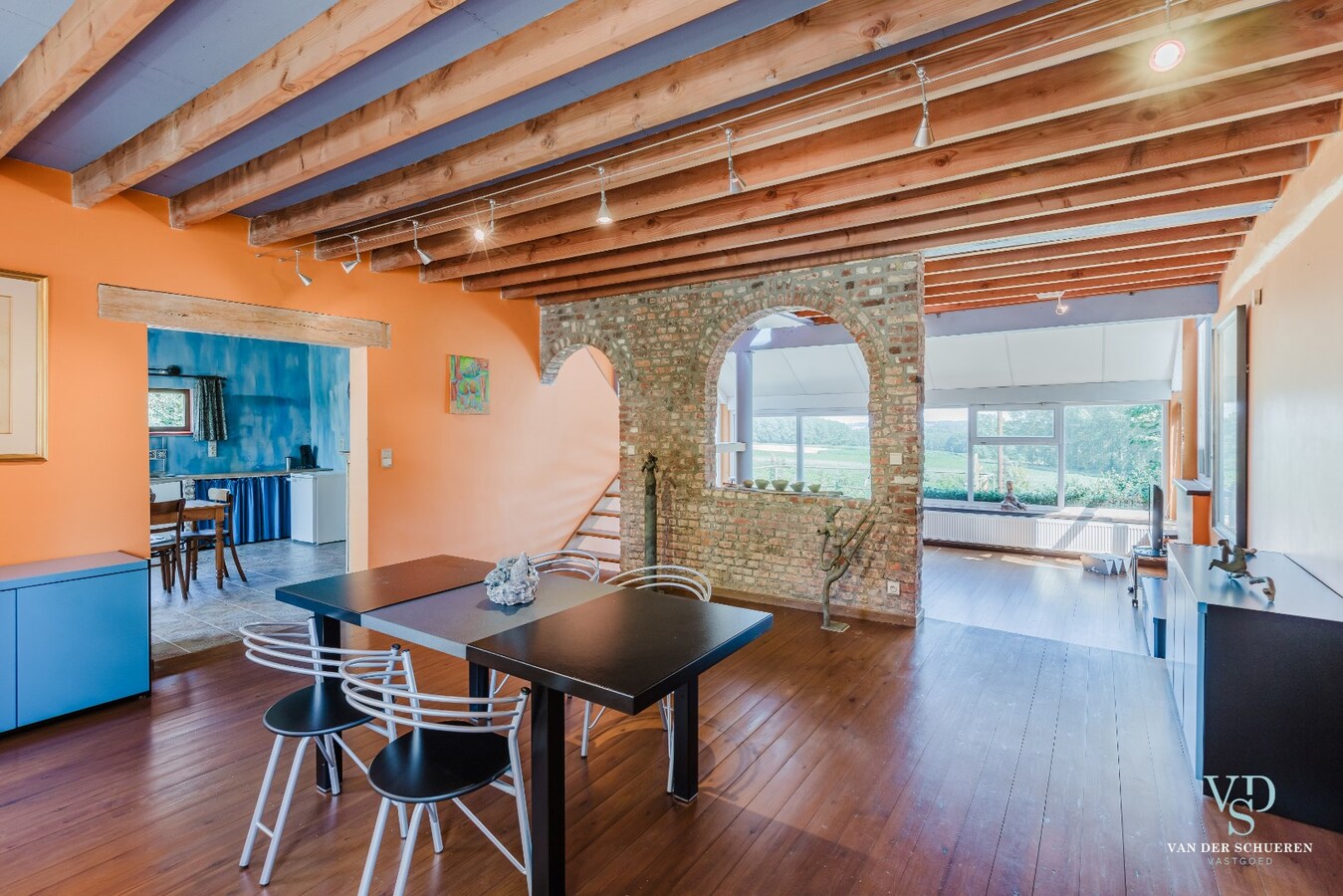 Landelijke woning met exceptioneel zicht. 