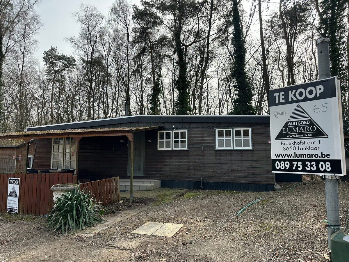 VERLAAGD in PRIJS ! Vrijstaande (vakantie)woning in het bos, Domein Sparrendal Lanklaar. 