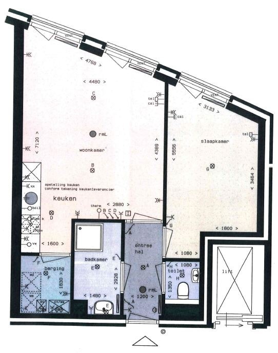 Appartement te huur aan de Woenselse Markt in Eindhoven. 