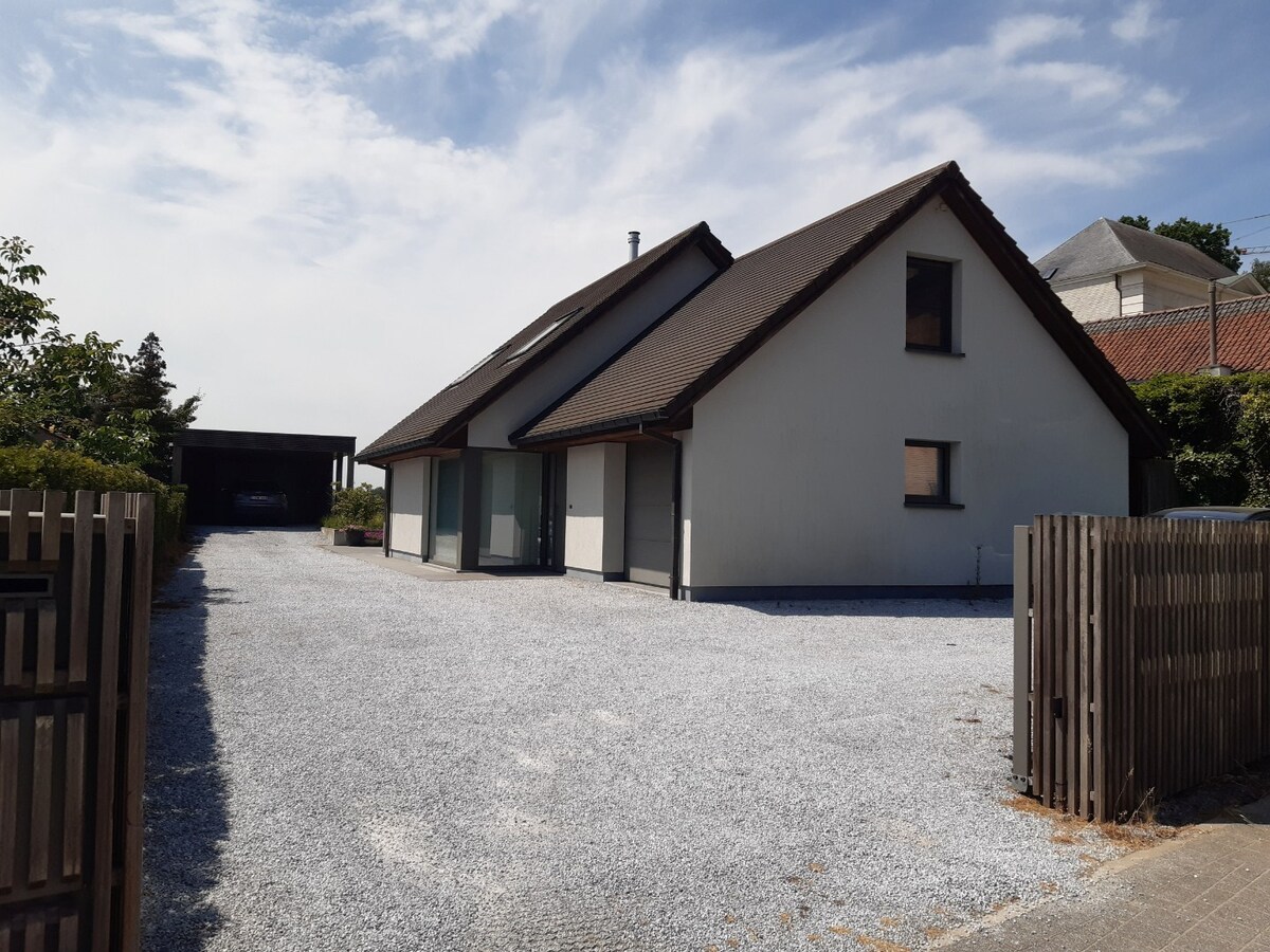 Energiezuinig wonen met weids uitzicht. 