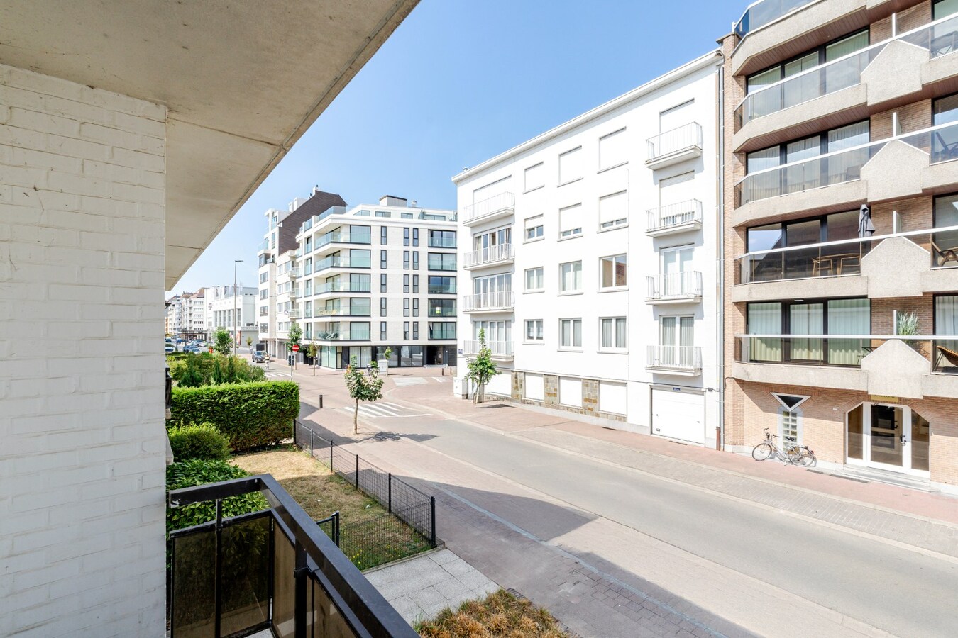 Villa-appartement op topligging nabij het Casino met zuidgericht terras en 2 slaapkamers 