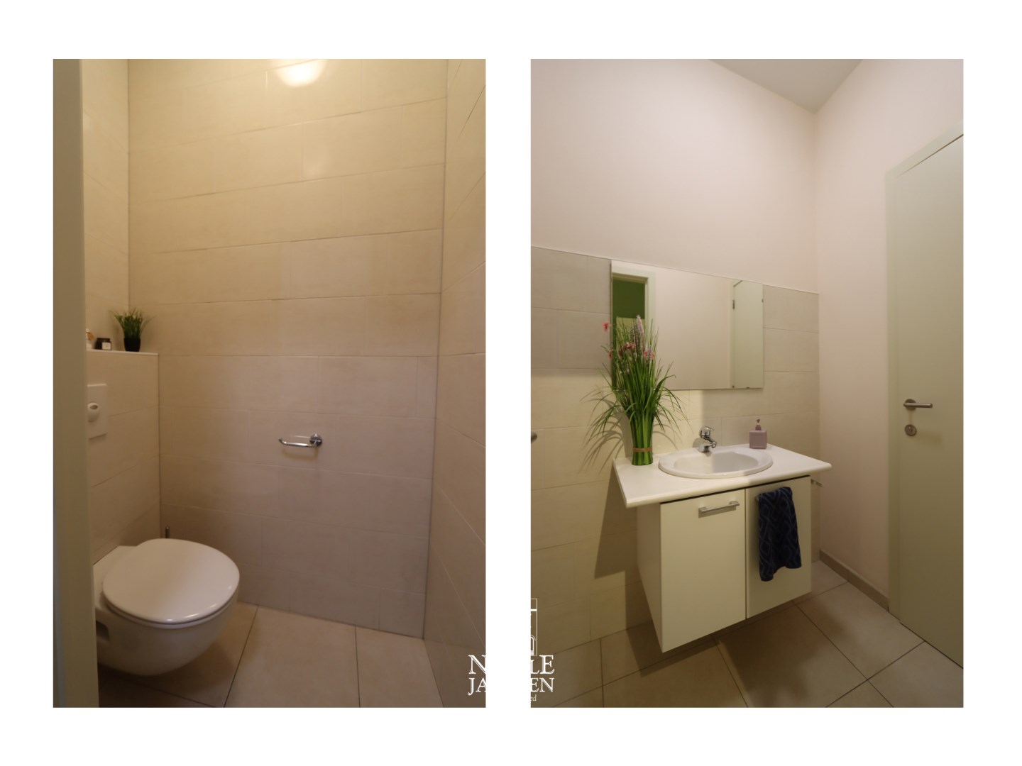 Apart toilet met fonteintje