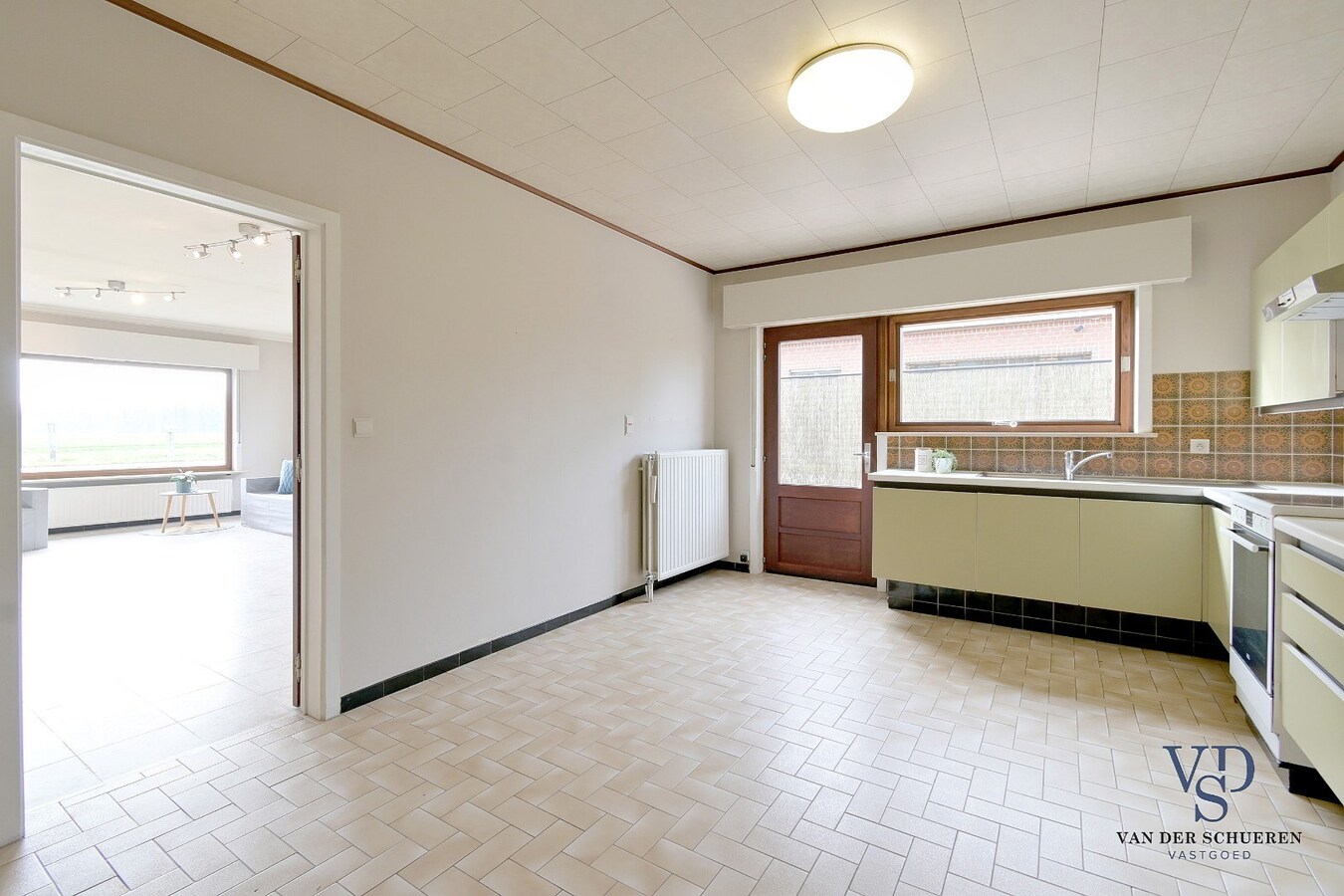 Praktische bungalow. 