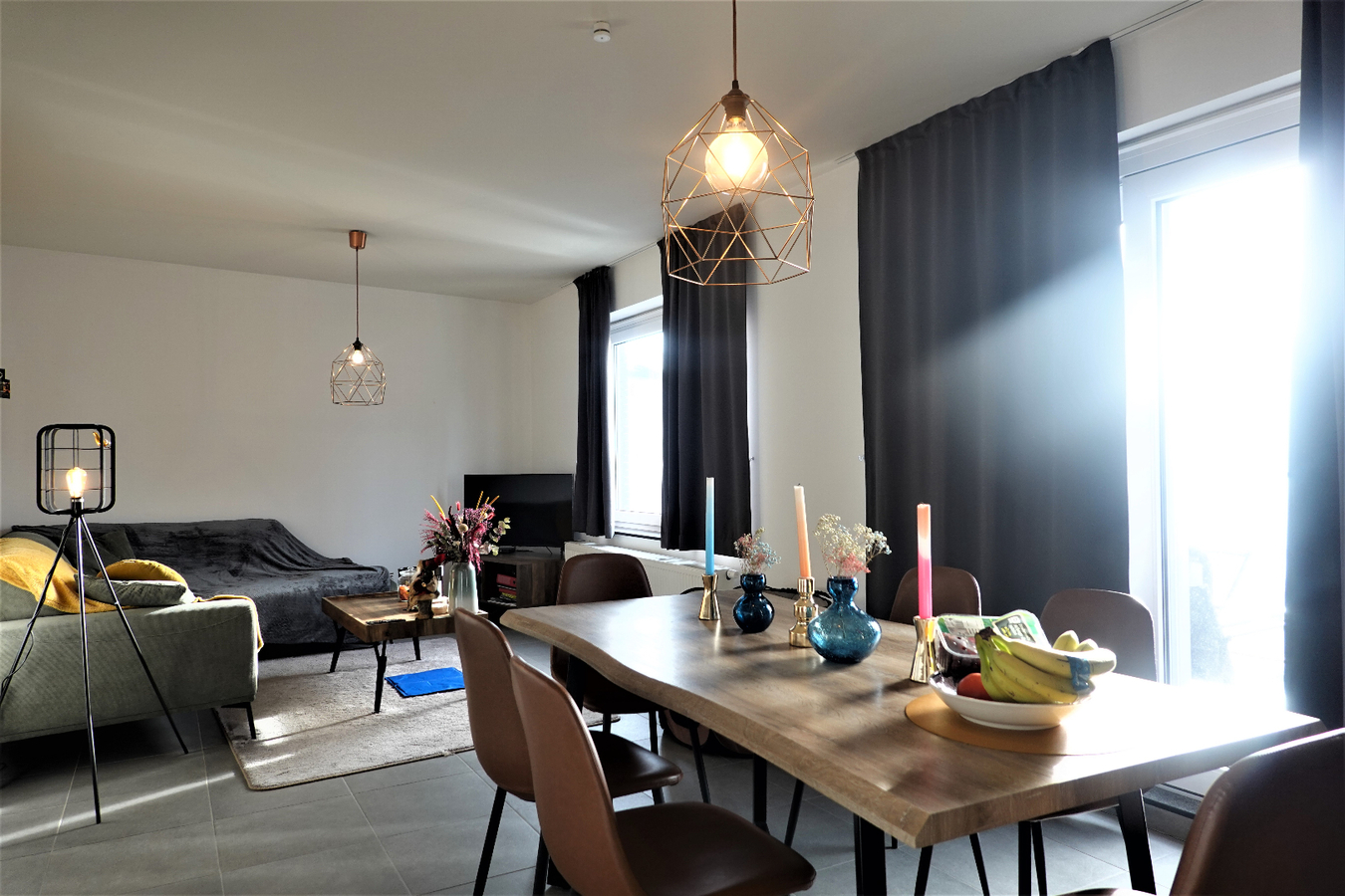 Duplex appartement met garage 