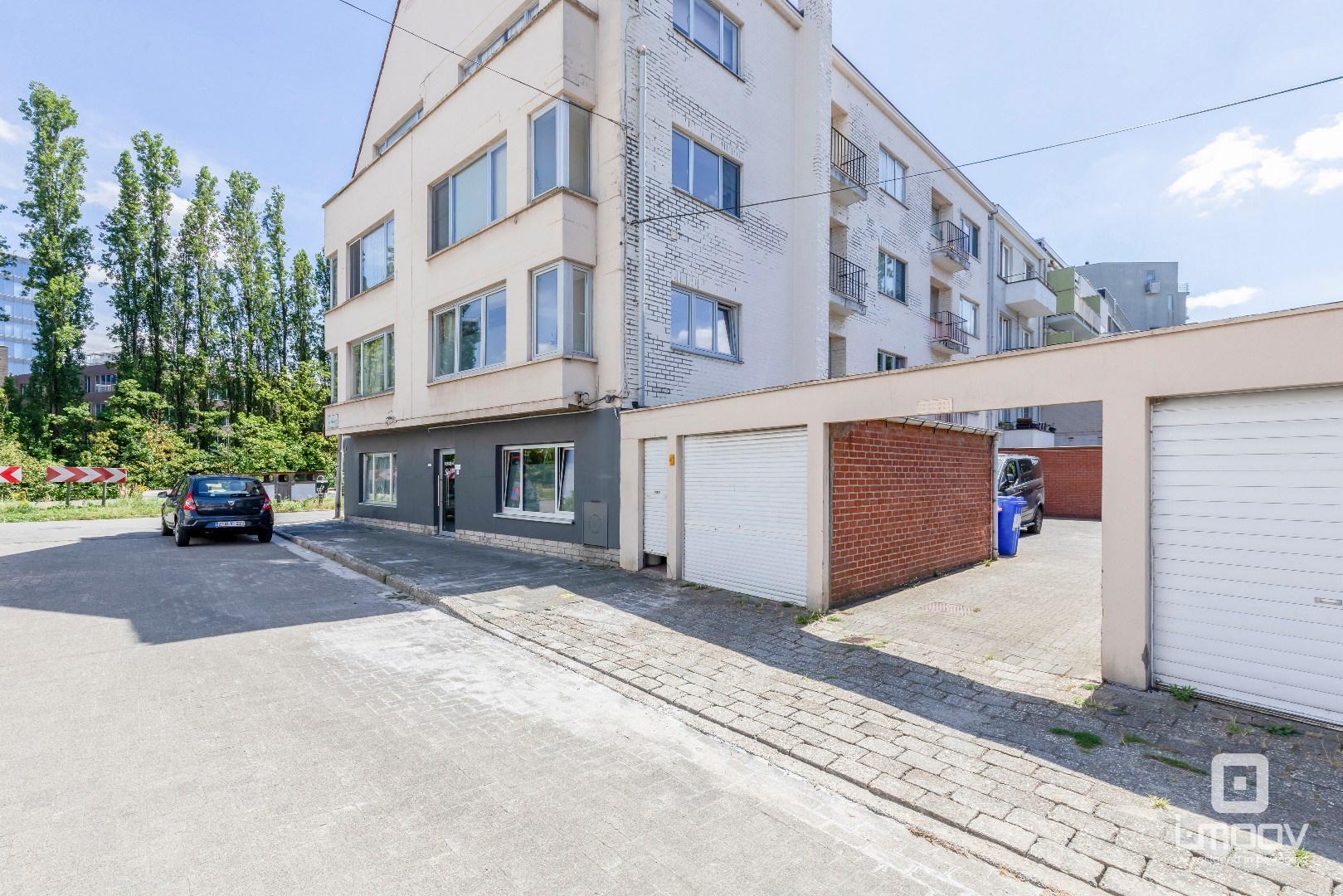 Appartement met 2 slaapkamers, optie garage en zicht op het water in Gent 