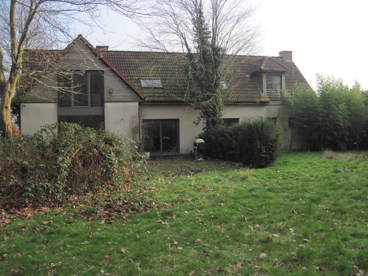 Ruim, landelijk wonen in t groene Melsen. 