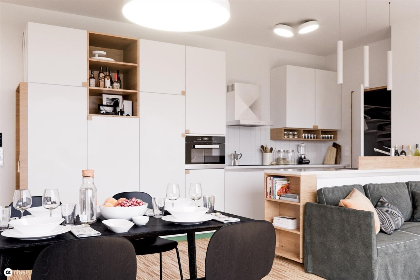 StJorisWinge - appartement 82 m2 met 2 slks én terras 12m2 