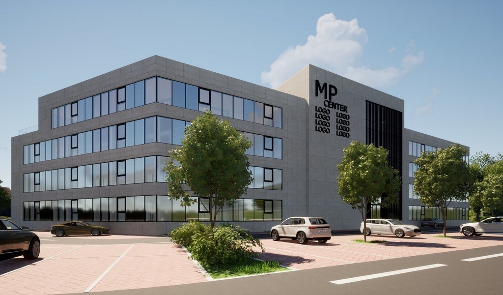 Kantoren te huur in renovatieproject The Curve aan E40 in Drongen