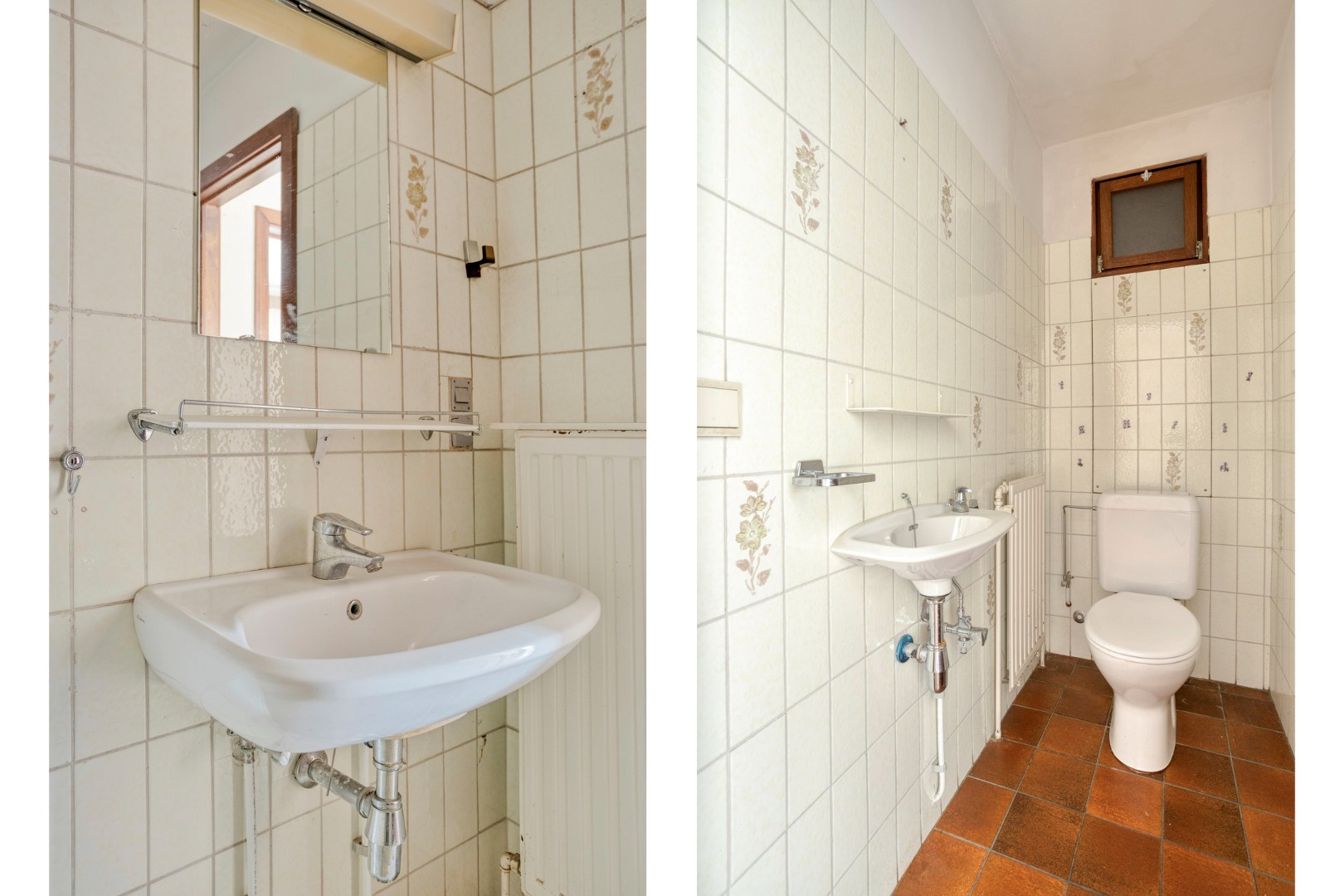 lavabo badkamer + apart toilet