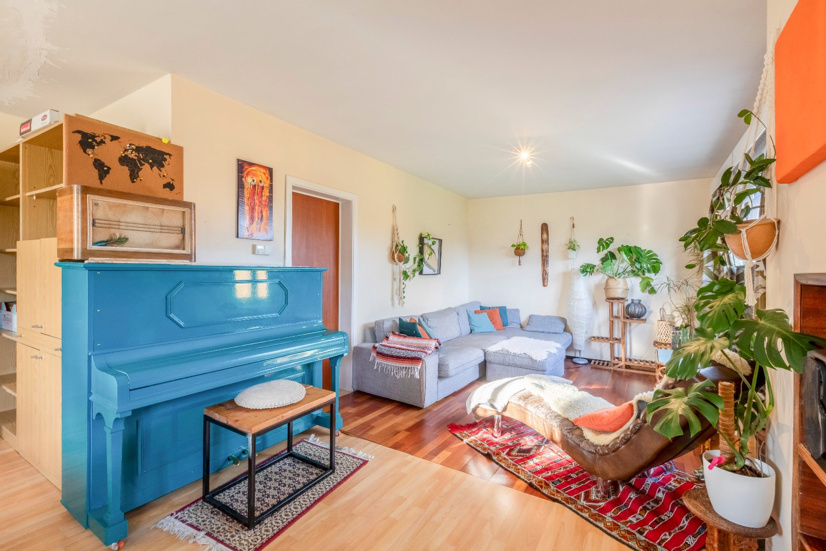 Ruime open bebouwing nabij het centrum van de Pinte 