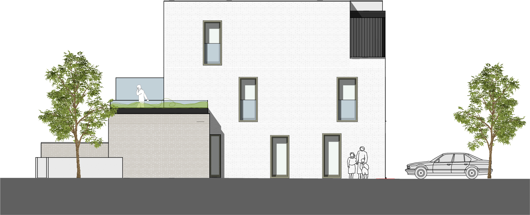 UITVERKOCHT - 8 nieuwbouwappartementen 