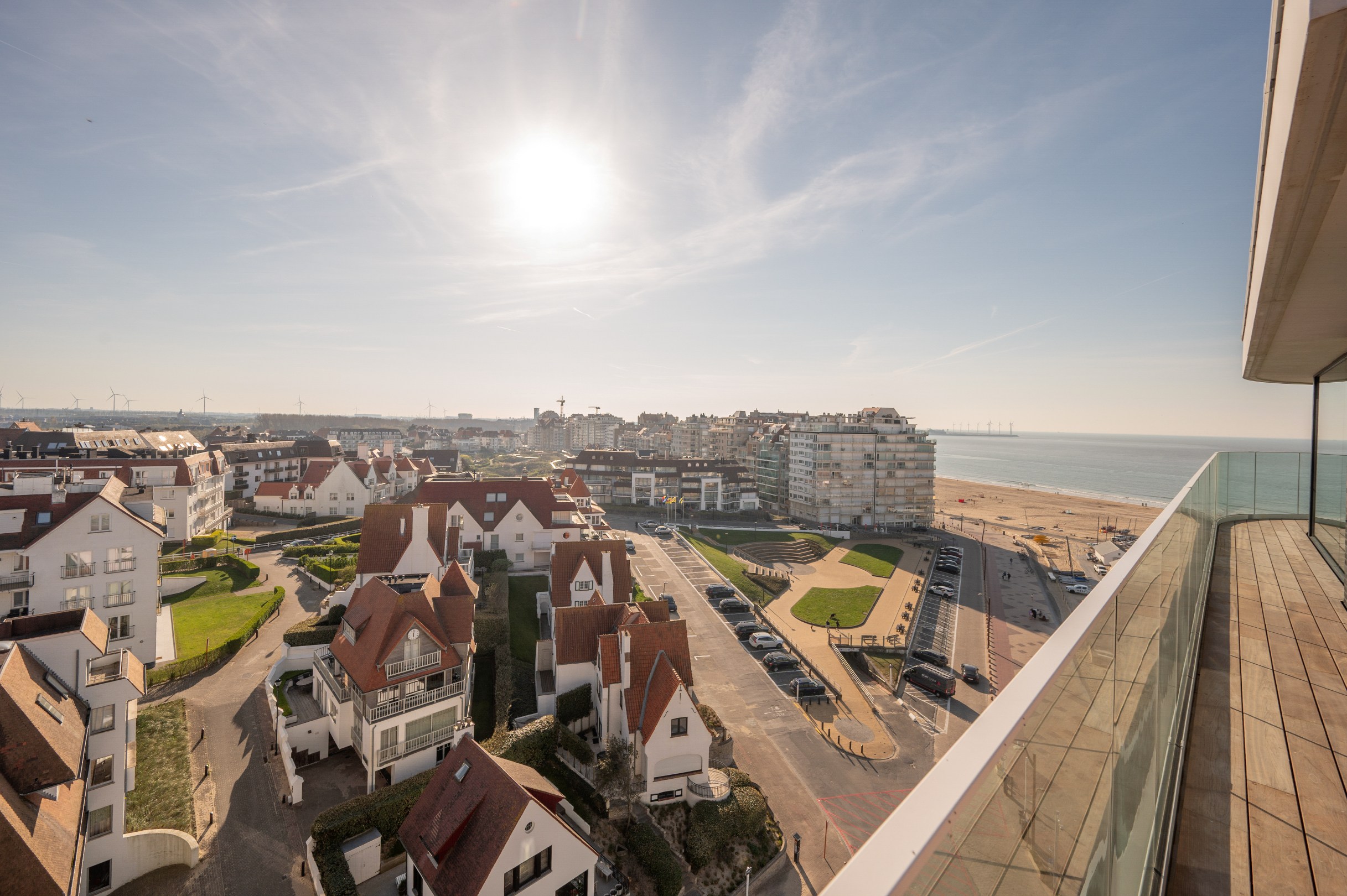 Appartement en duplex exceptionnel à vendre avec vue panoramique dans la résidence Duinrésidence. 