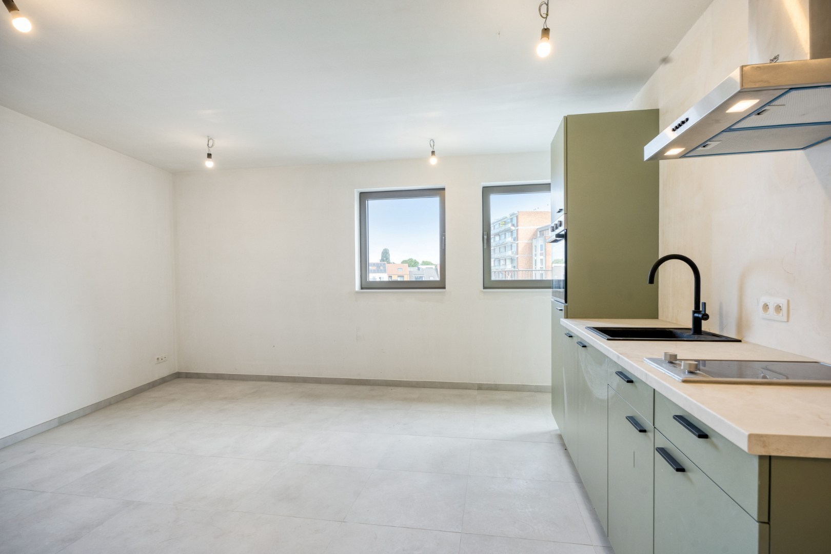 Nieuwbouw studio met 15,1m2 terras in hartje Leuven met kelderberging en parkeermogelijkheden! 6% BTW mogelijk! 