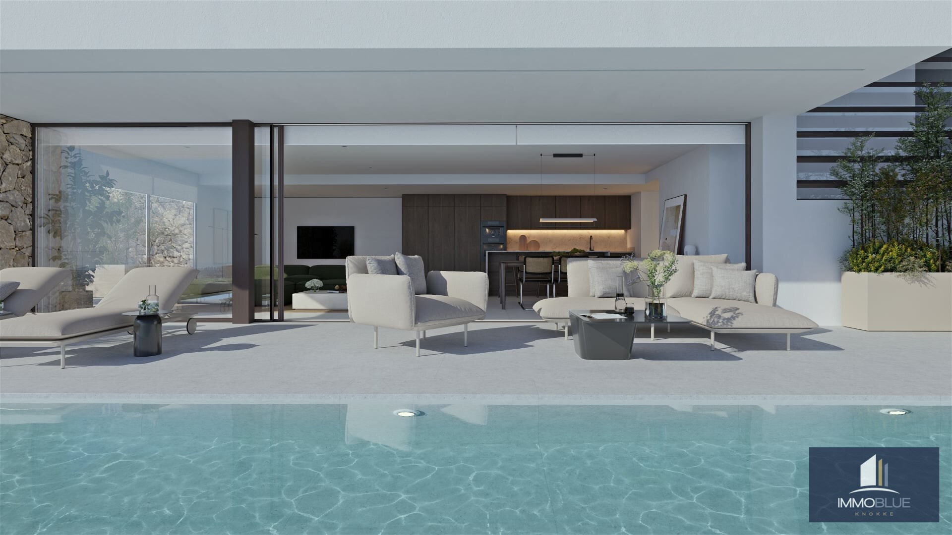 Villa contemporaine avec vue sur la mer à Altea 