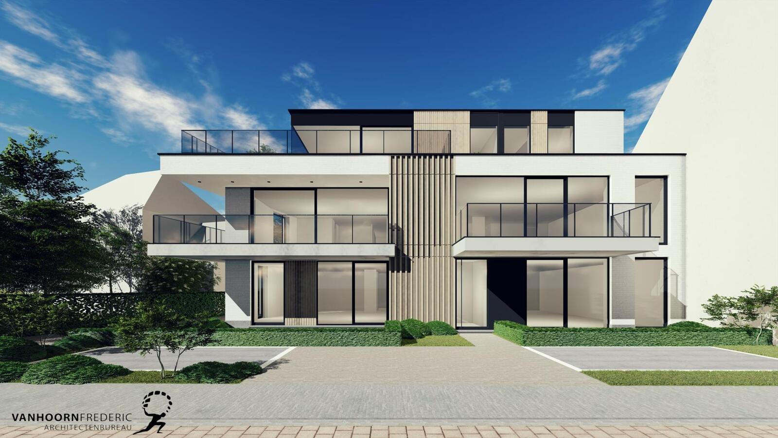 Klassevol gelijkvloers appartement in centrum Jabbeke 