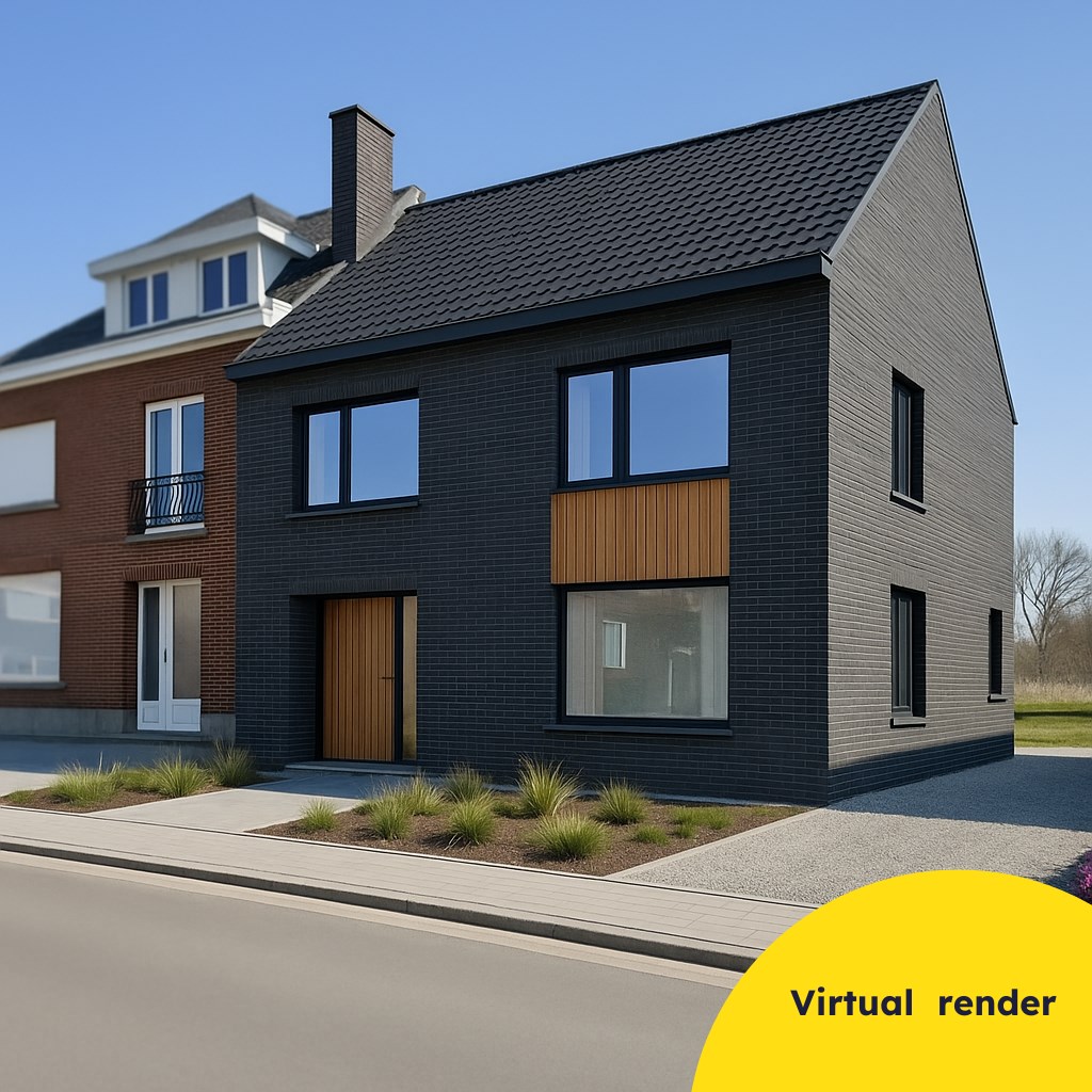 Halfopen woning op toplocatie met prachtig uitzicht op De Krekemeersen! 