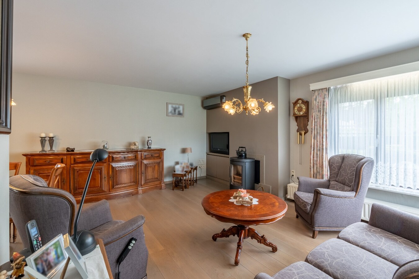 Ruime gelijkvloerse woning met 3 slaapkamers. 