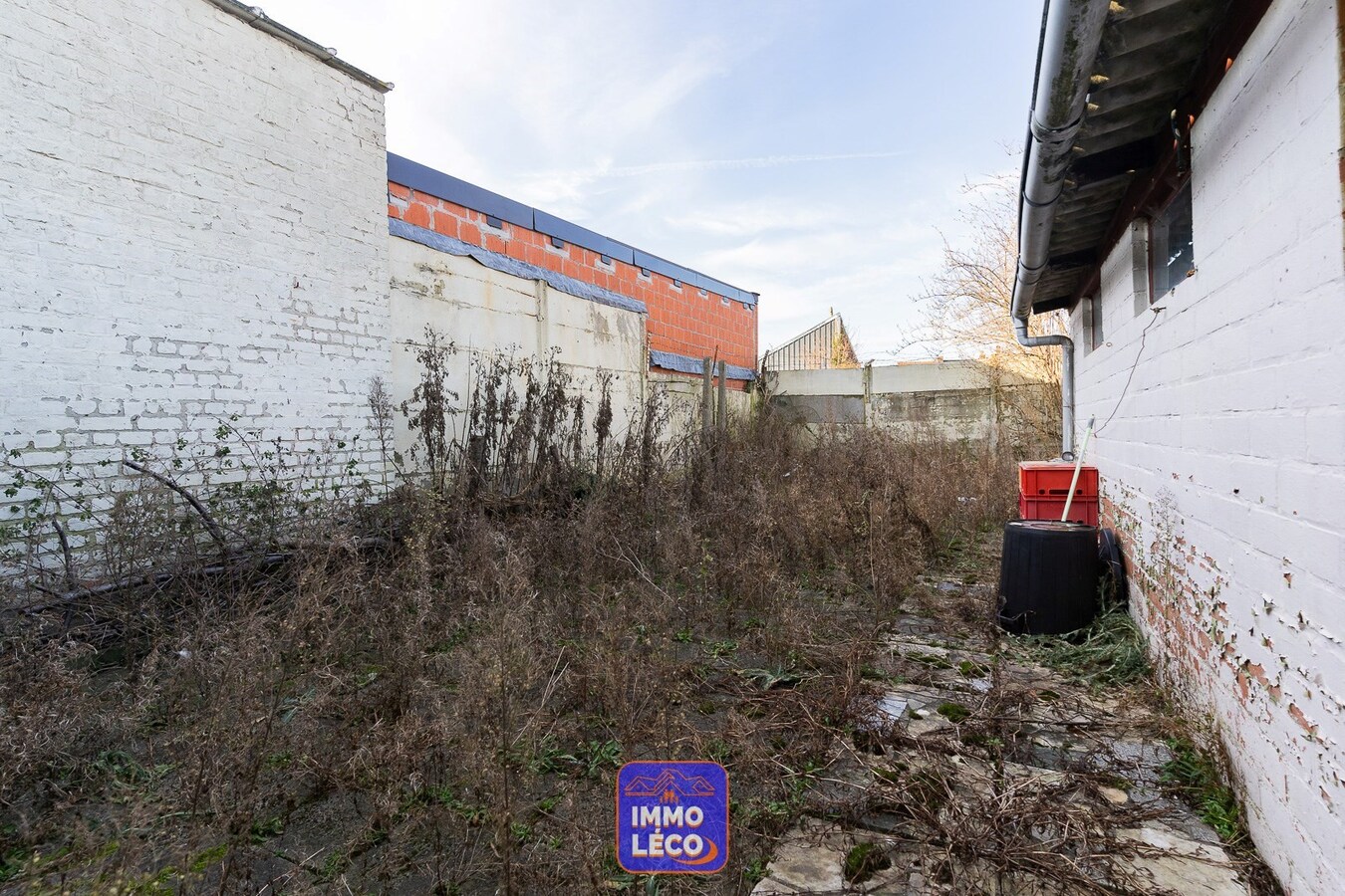 Maison de commerce avec habitation et jardin 