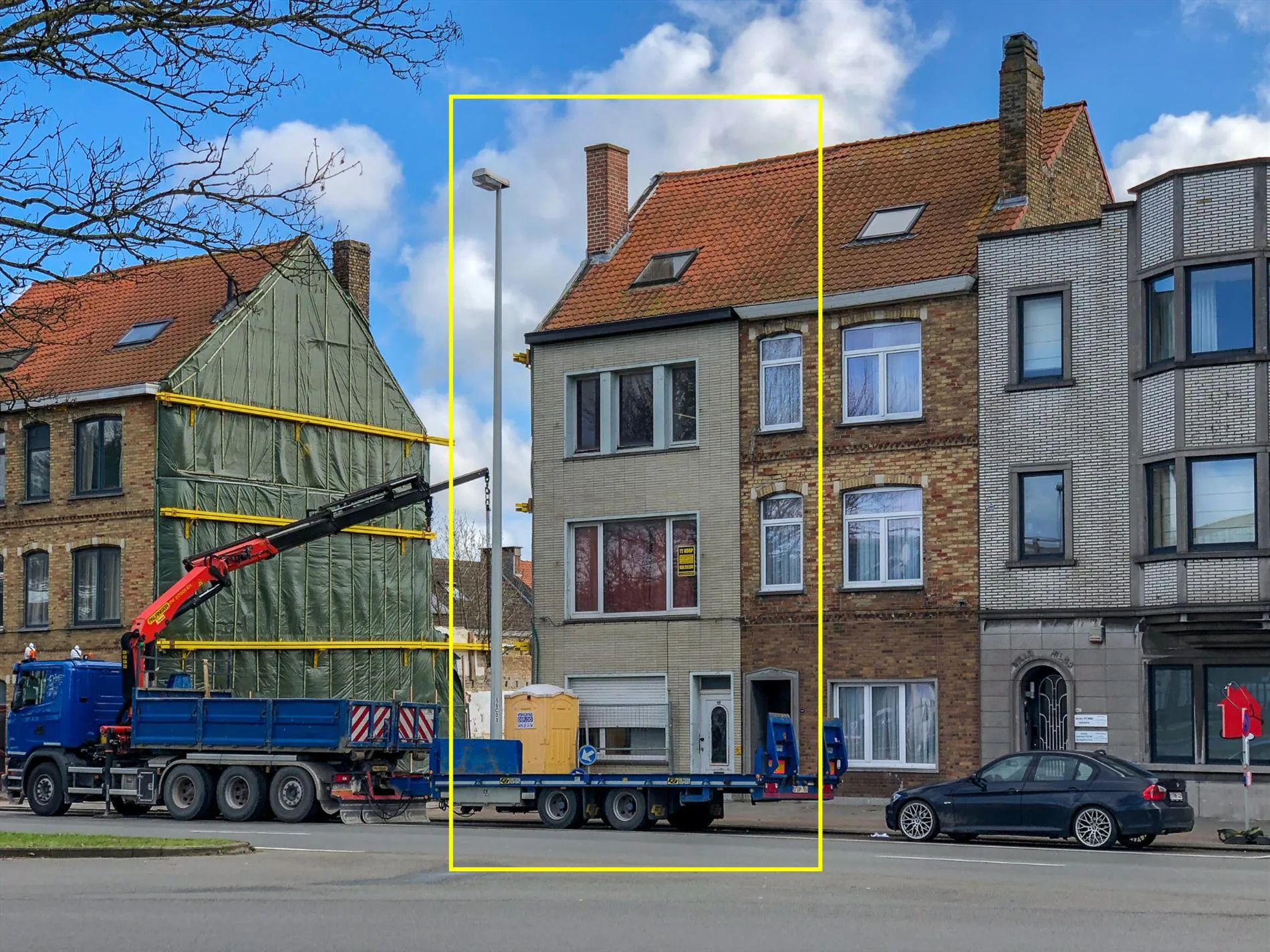 Af te breken woning op 102 m² nabij Oostende