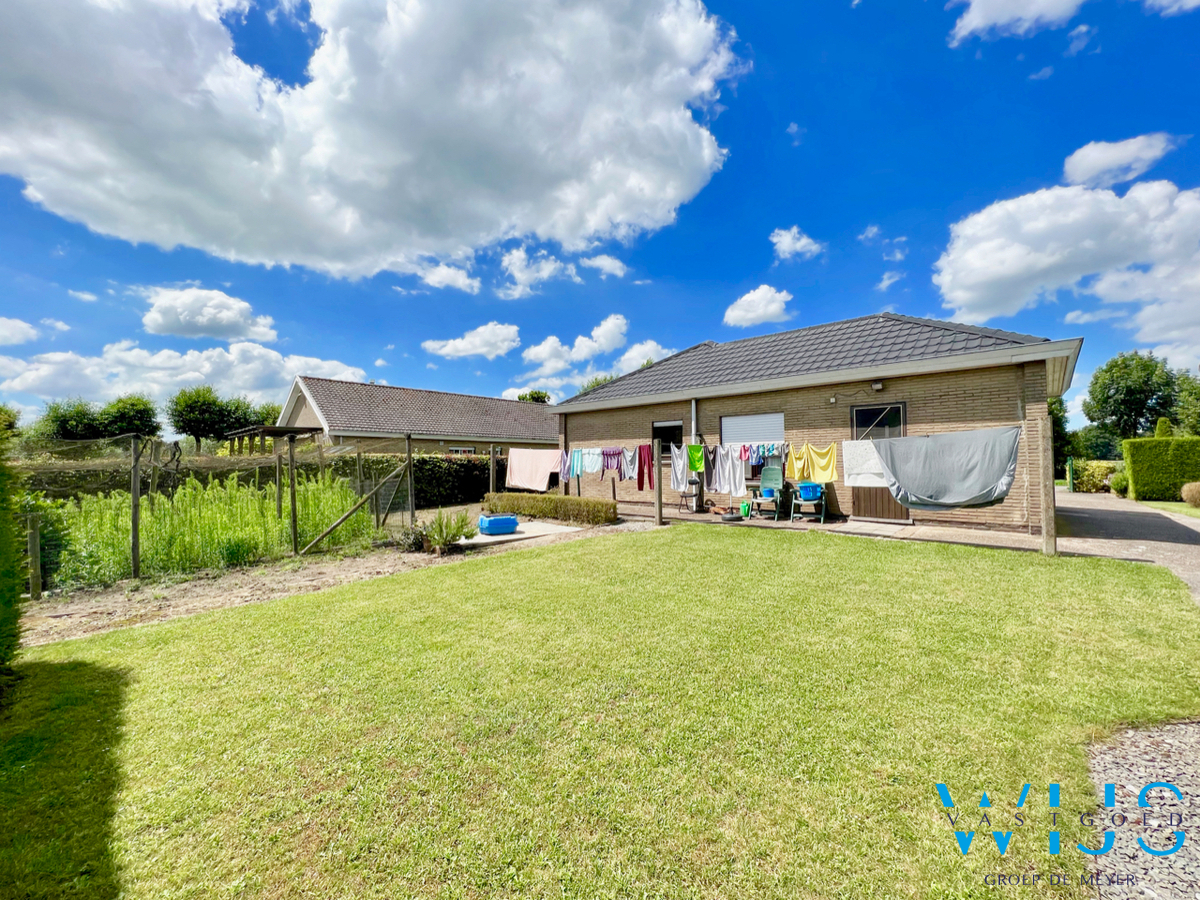 Leuke alleenstaande woning op een aangenaam perceel te Ertvelde/Rieme 