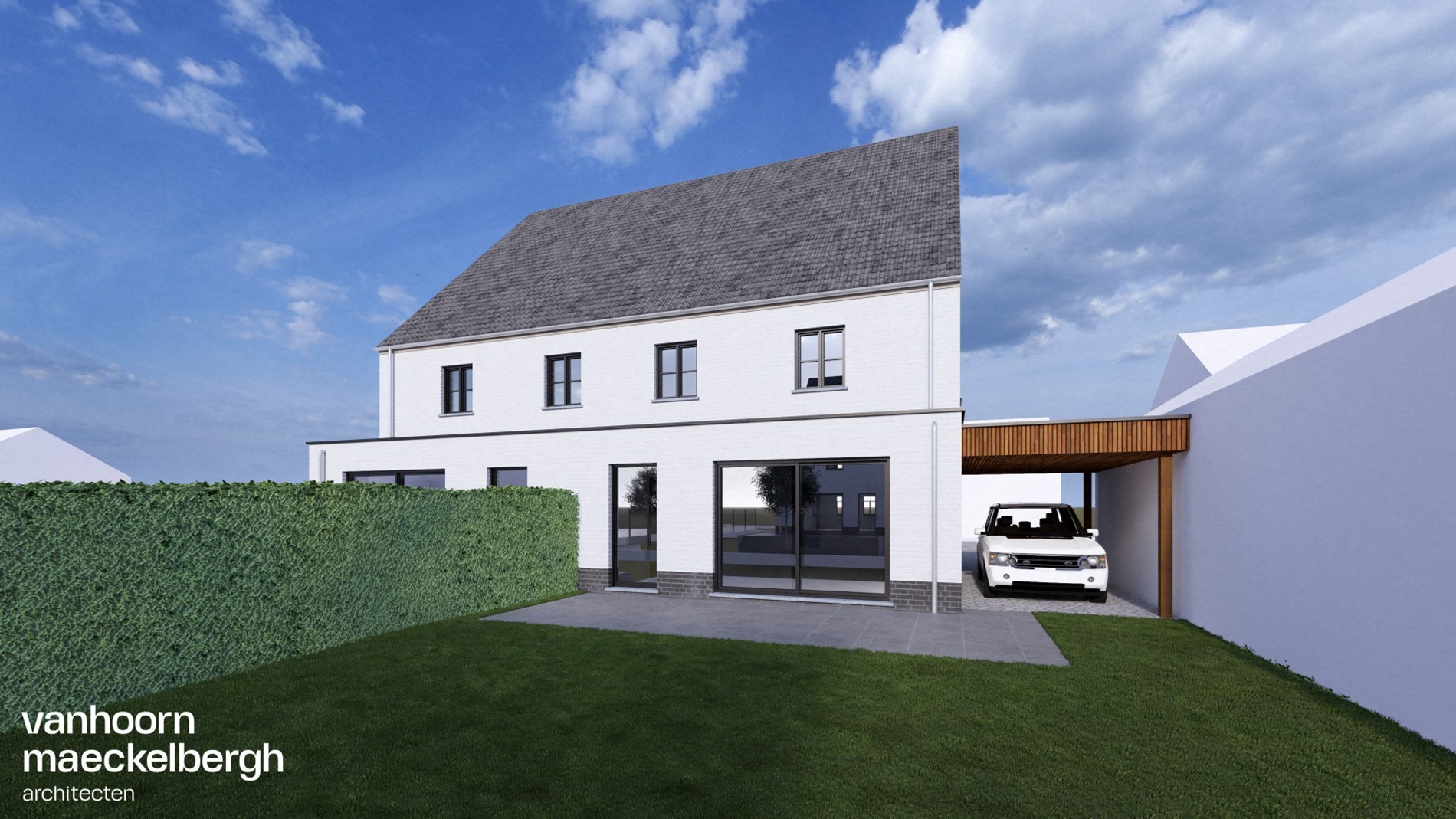 Exclusieve landelijke halfopen bebouwing op topligging te Westende 