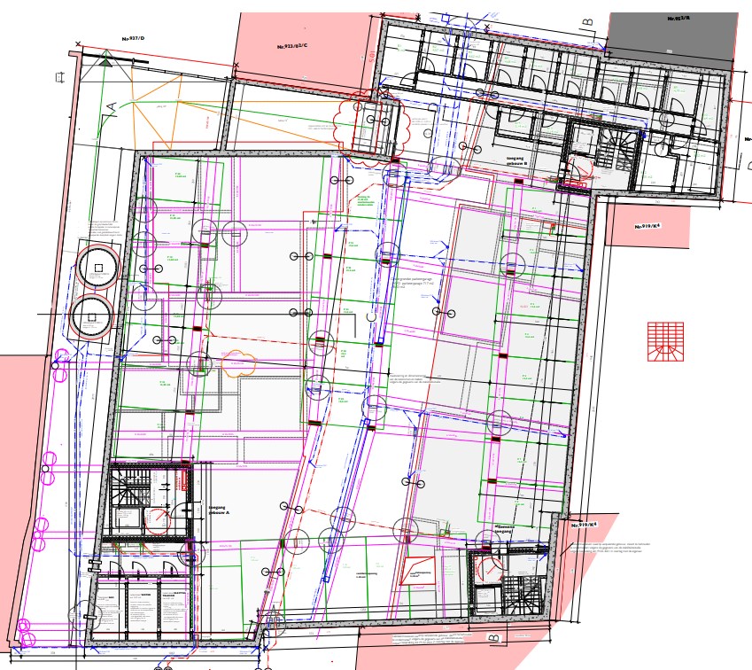 Autostandplaats in parkeerkelder 