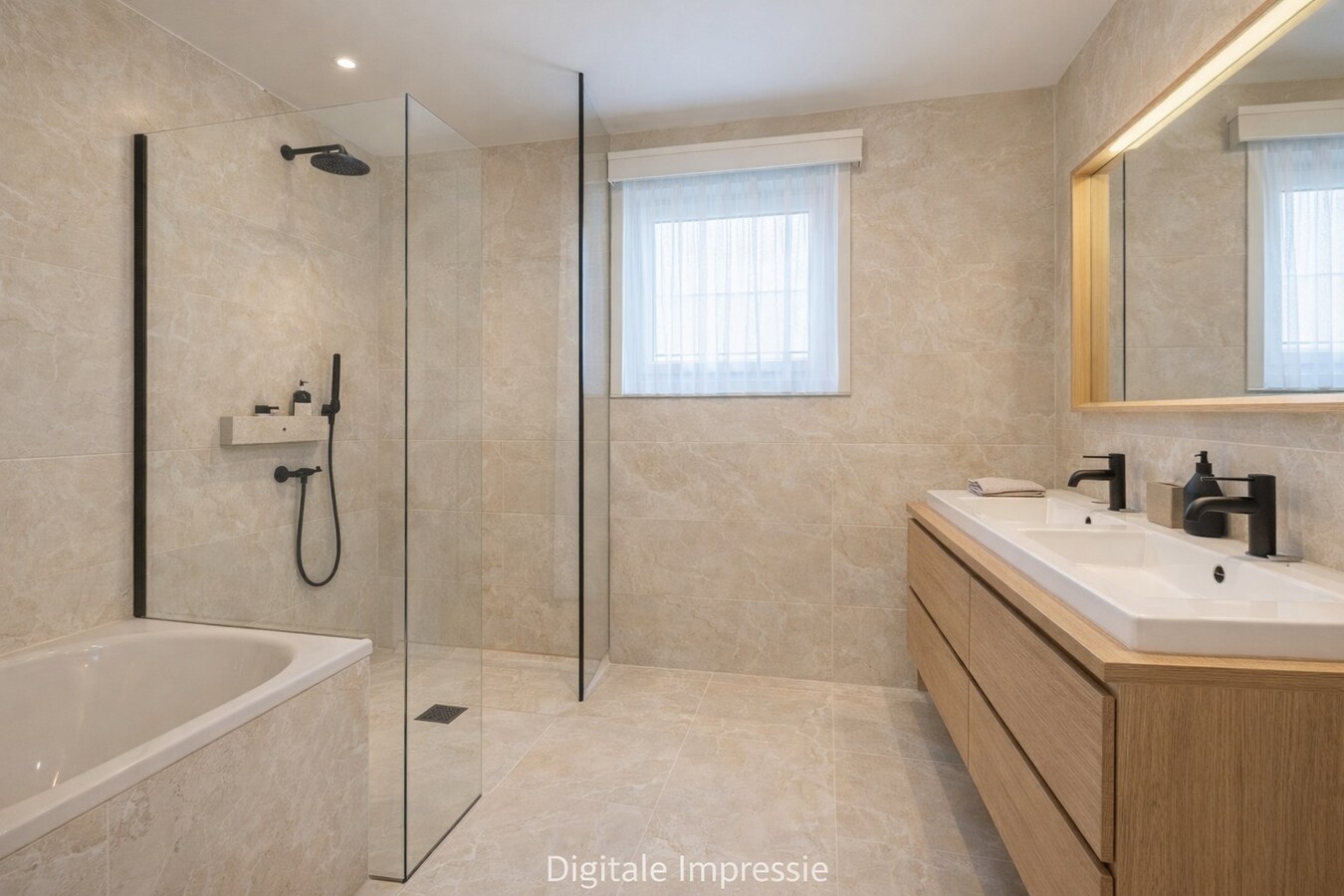 Comfortabele woning met sterke energieprestatie (label A), in landelijk woongebied. 