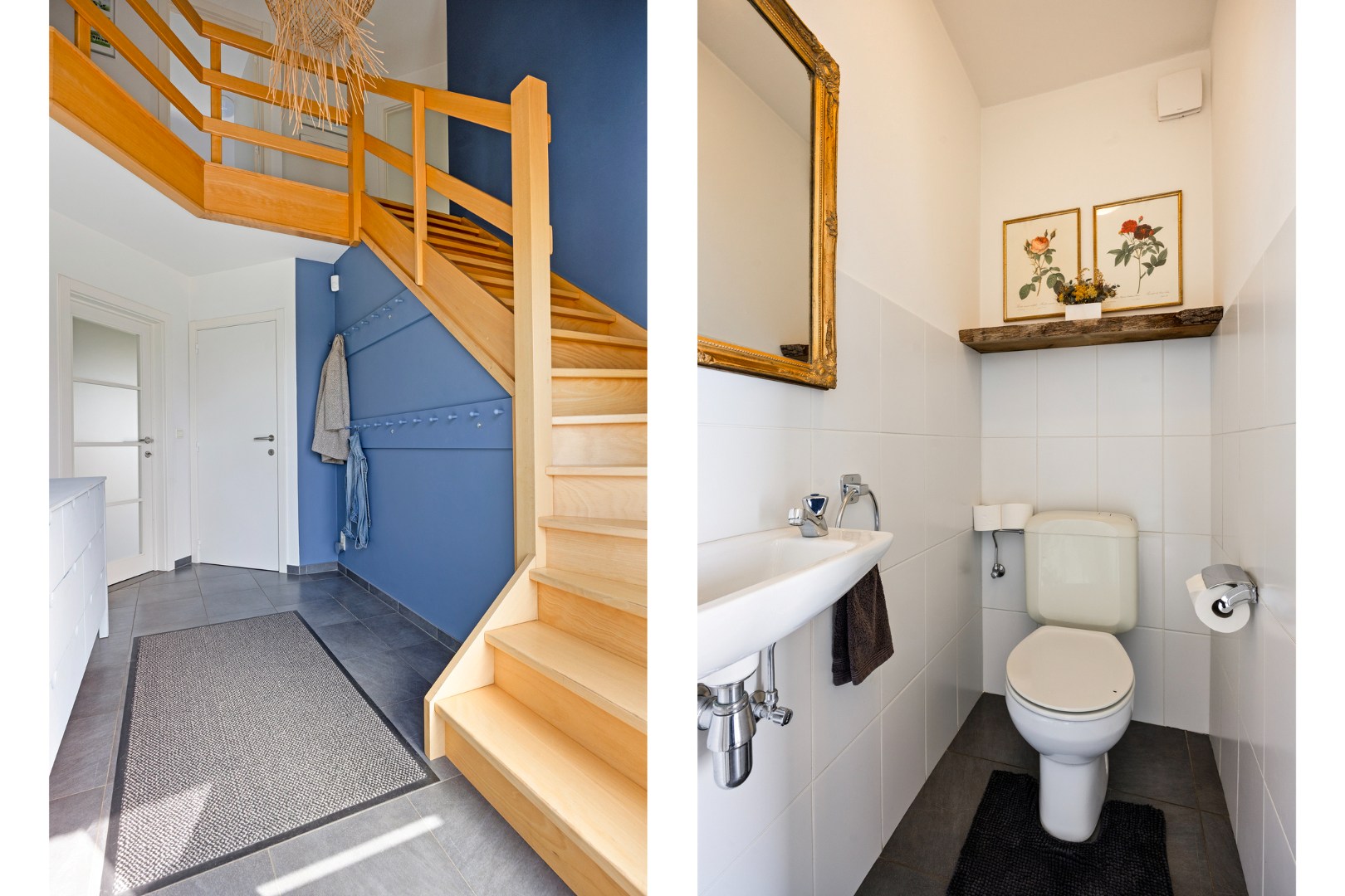 inkomhal en gastentoilet