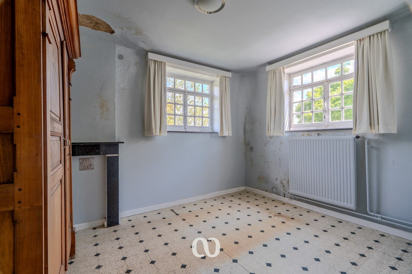 Authentieke Art Deco-villa met weilanden in Sint-Maria Latem 