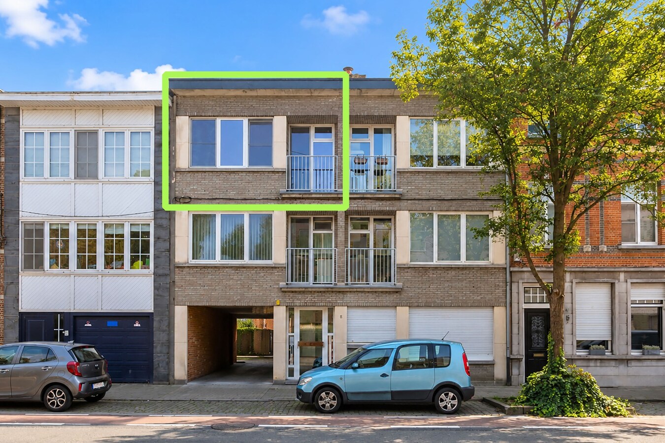 instapklaar appartement met 2 slpks - ideale locatie 