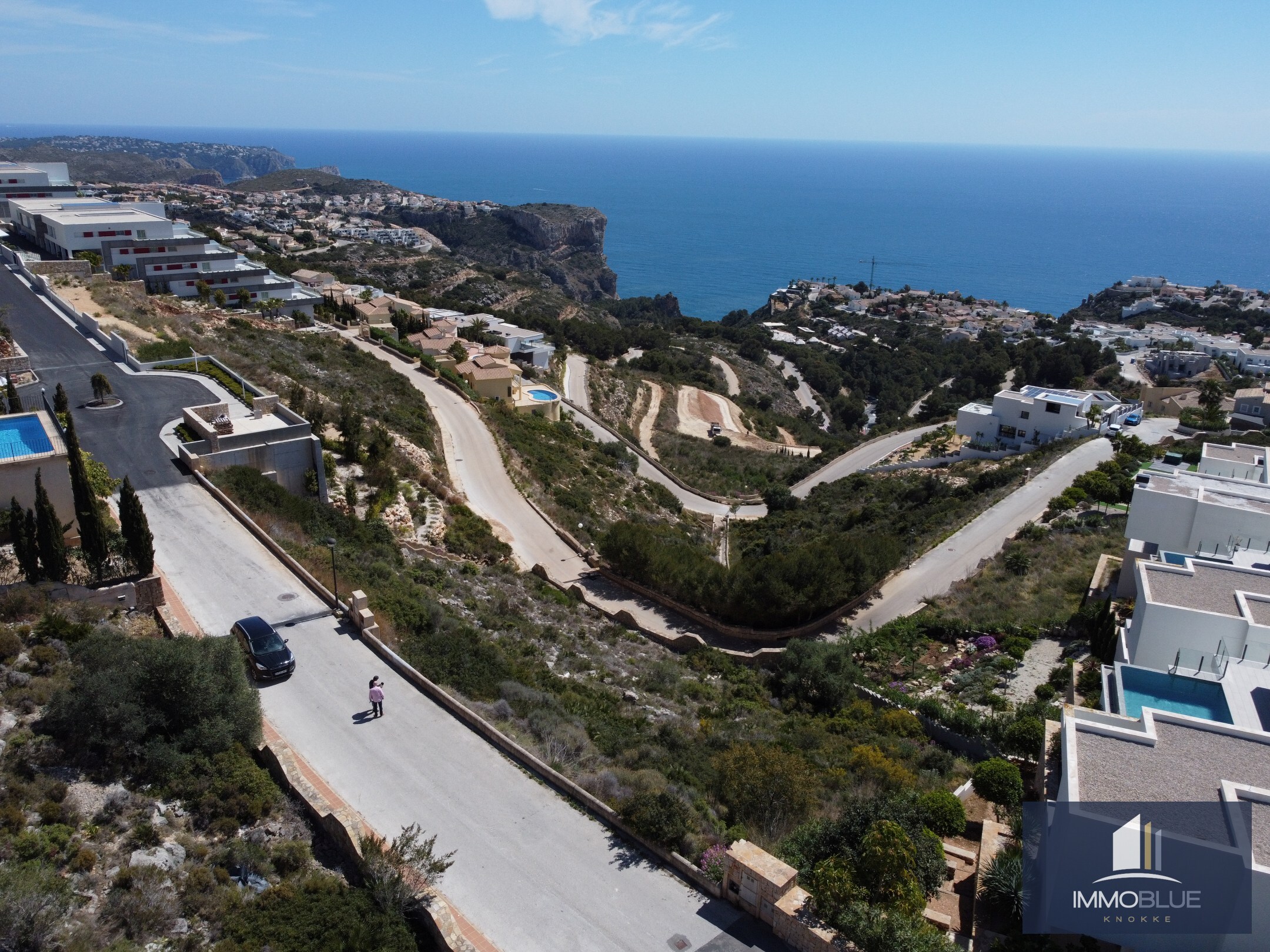 Villa contemporaine avec vue sur mer à Cumbre del Sol. 