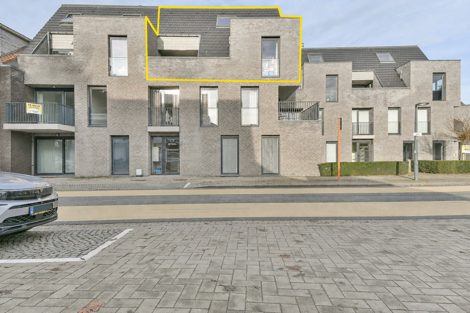 Ruim duplex appartement te huur in het centrum van Oudenburg 