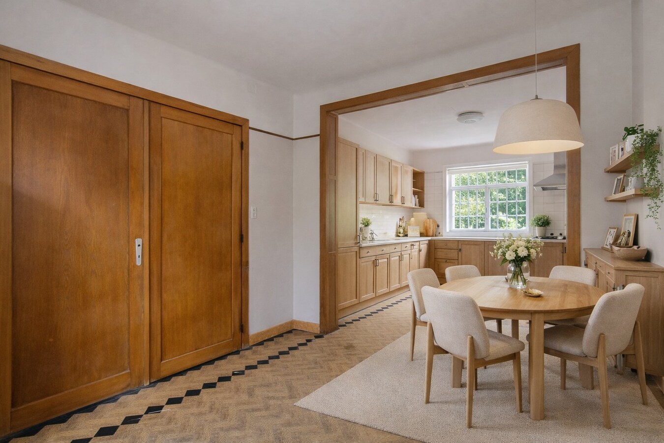 Authentieke Art Deco-villa met weilanden in Sint-Maria Latem 