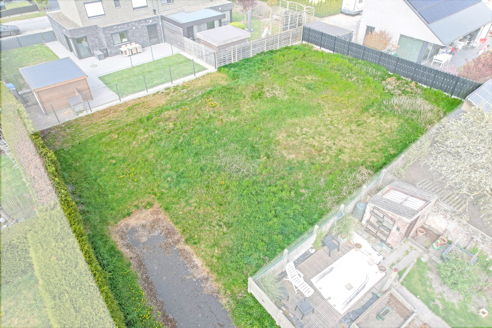 Rustig gelegen bouwgrond 786 m² te Bulskamp (vlakbij Veurne). 