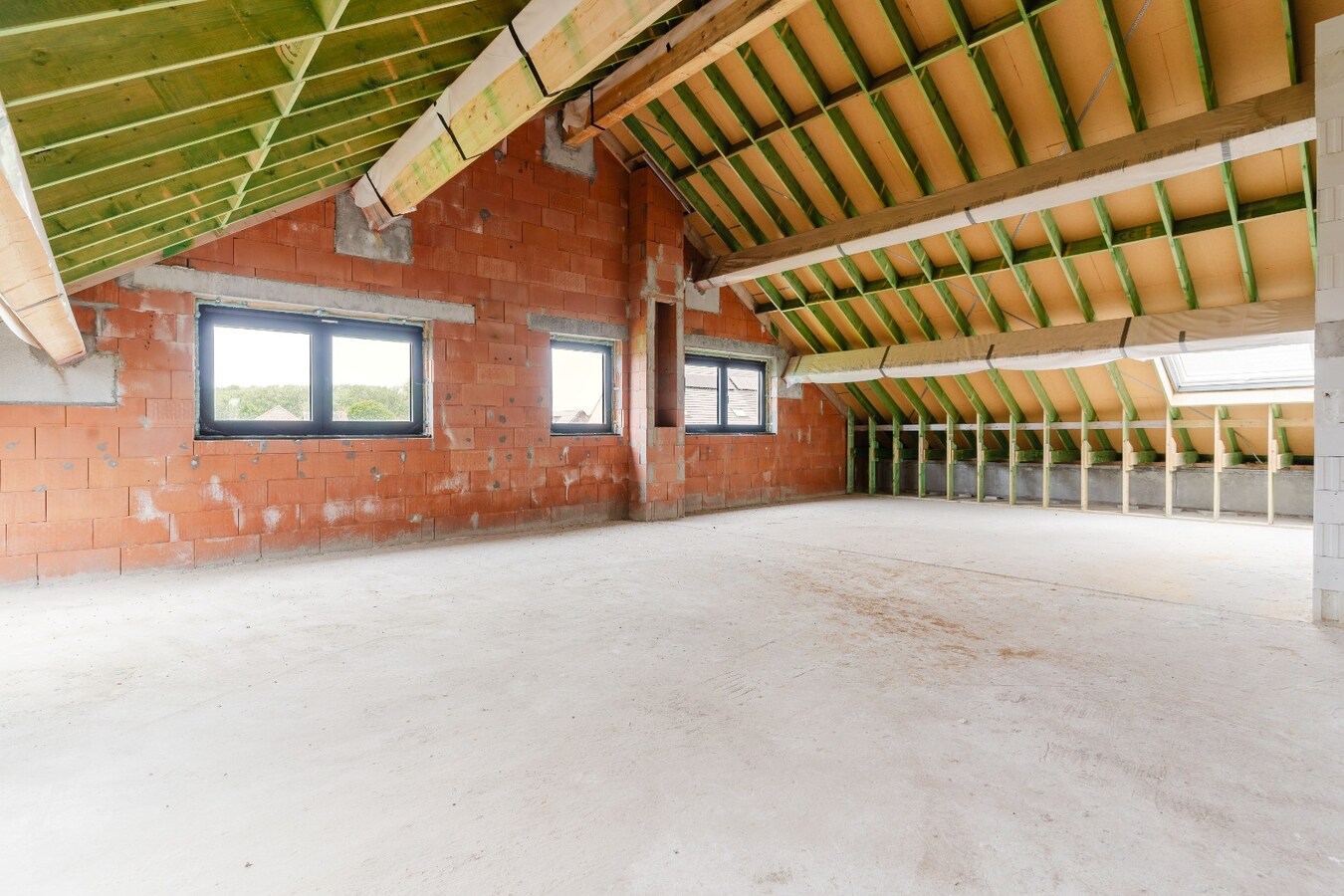 Casco-penthouse met prachtige vergezichten. 