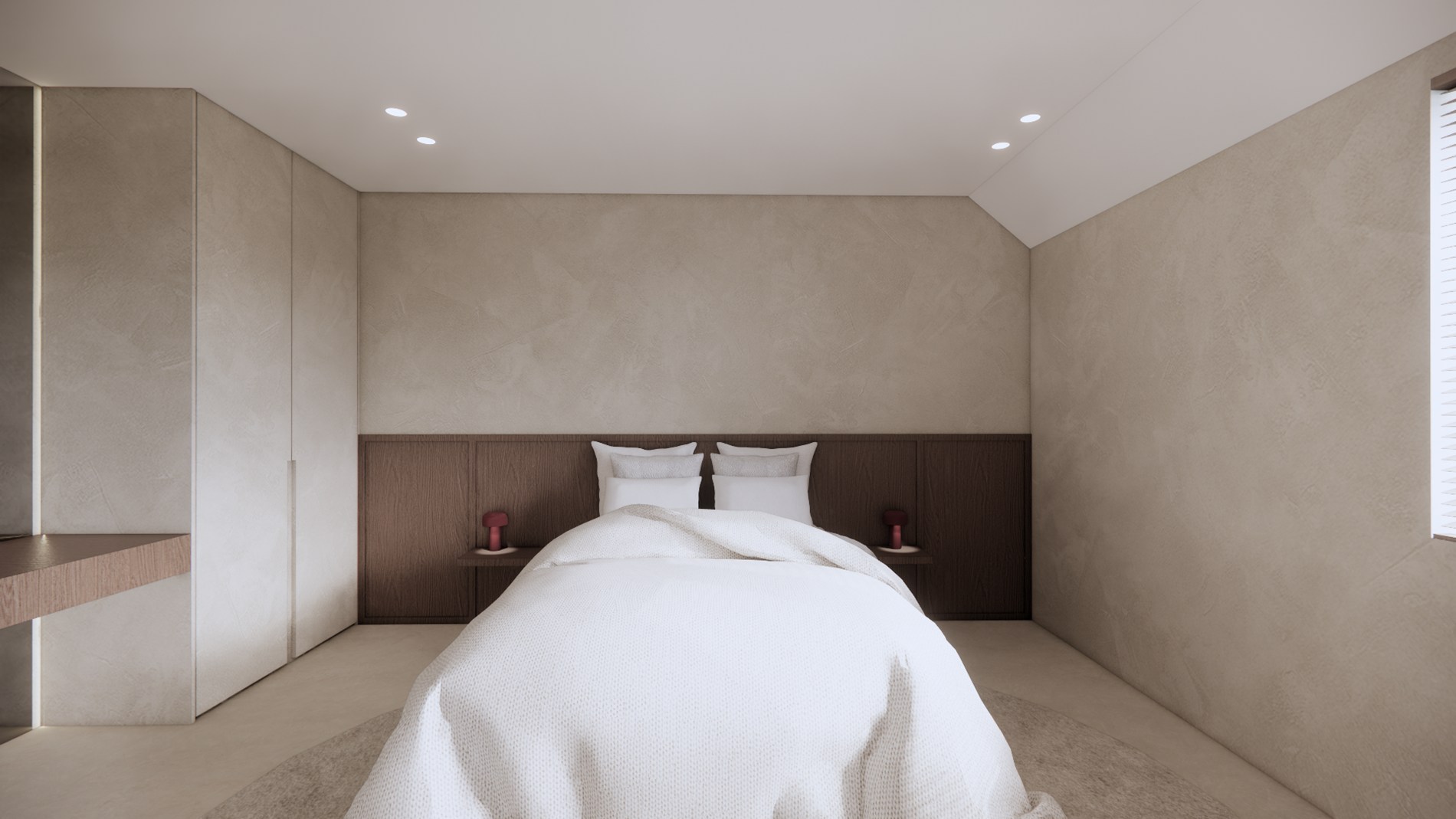 Impressie slaapkamer