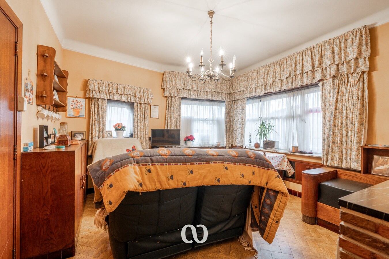 Zeer grote karaktervolle woning in art-deco stijl met tal van mogelijkheden 