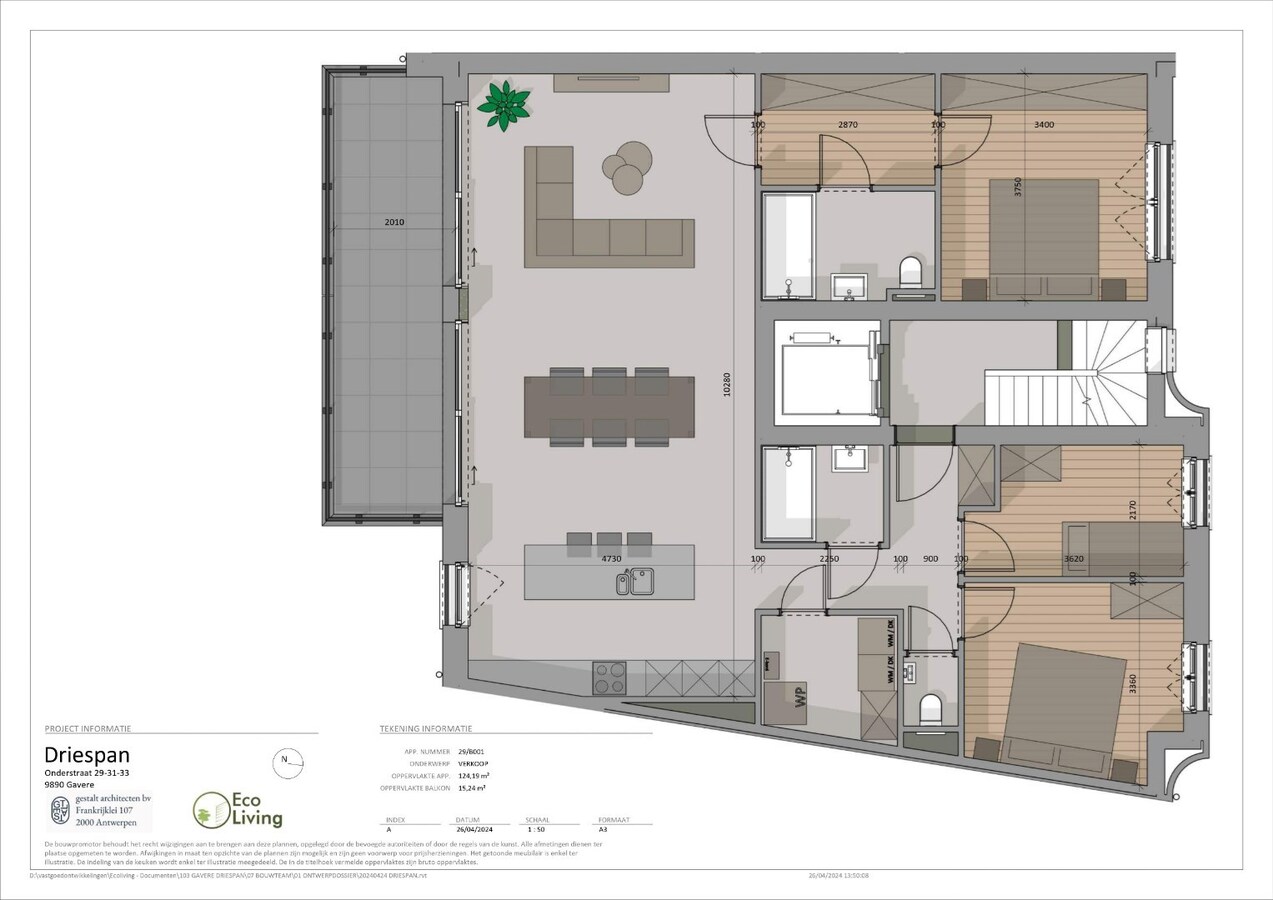 DrieSpan - Te Koop Appartement Gavere