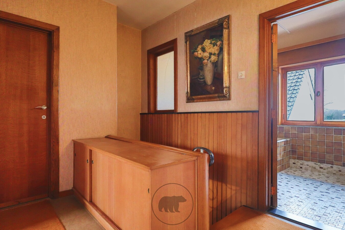 Woning met karakter en uitzicht op de velden nabij centrum Aalst 