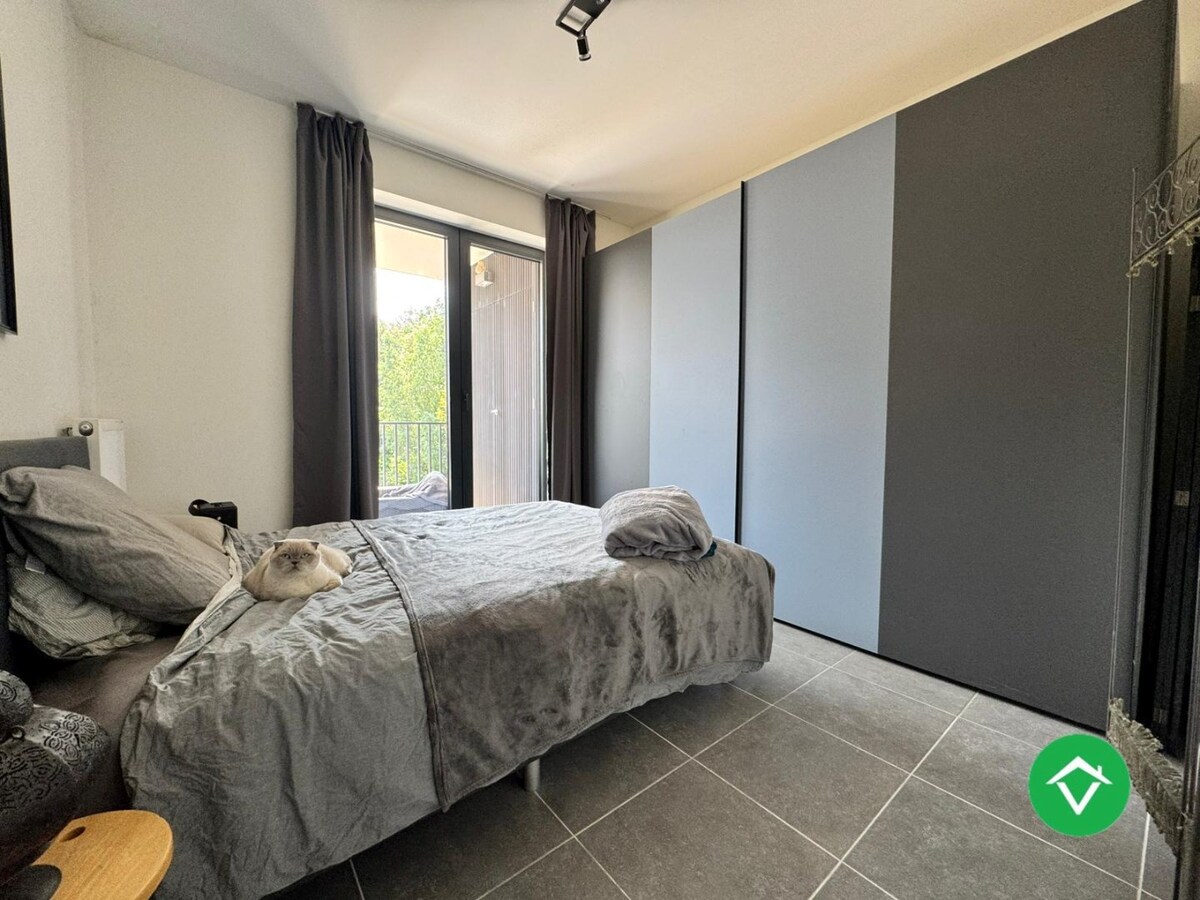 Modern 1-slaapkamerappartement met ruim terras aan de Vaartdijk in Brugge – EPC A 