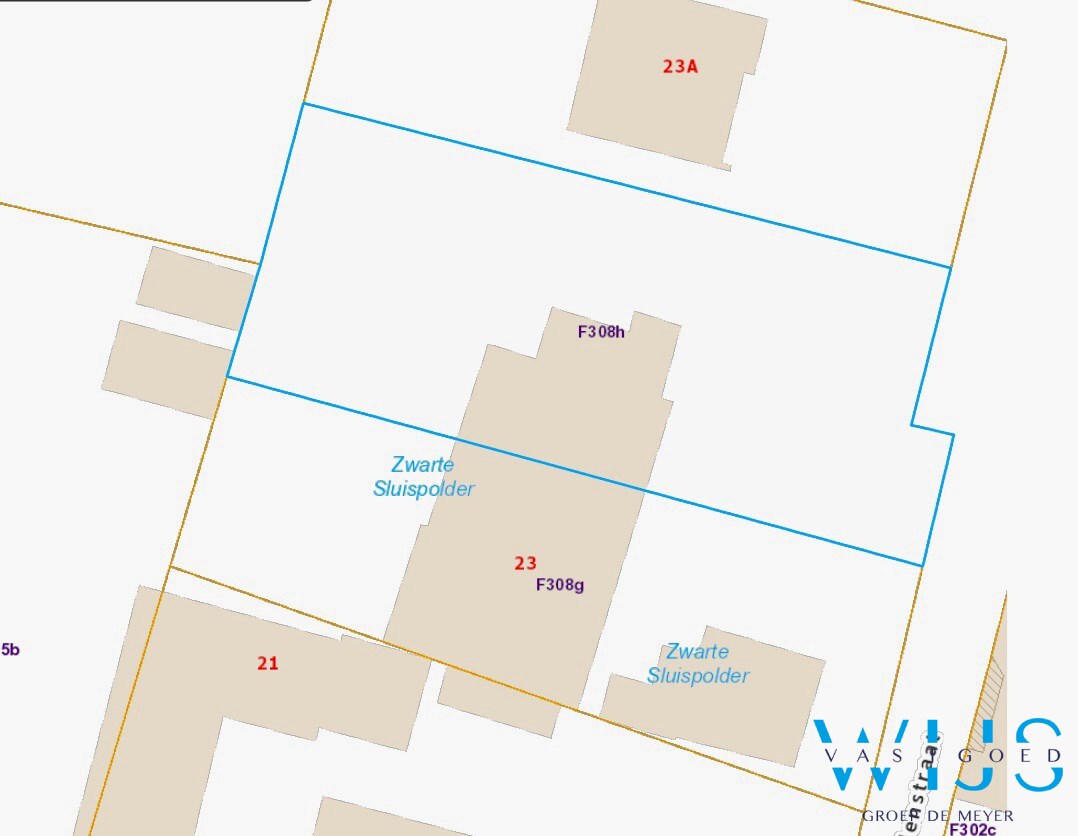 Bouwgrond van 1030m² op TOPLOCATIE ! 