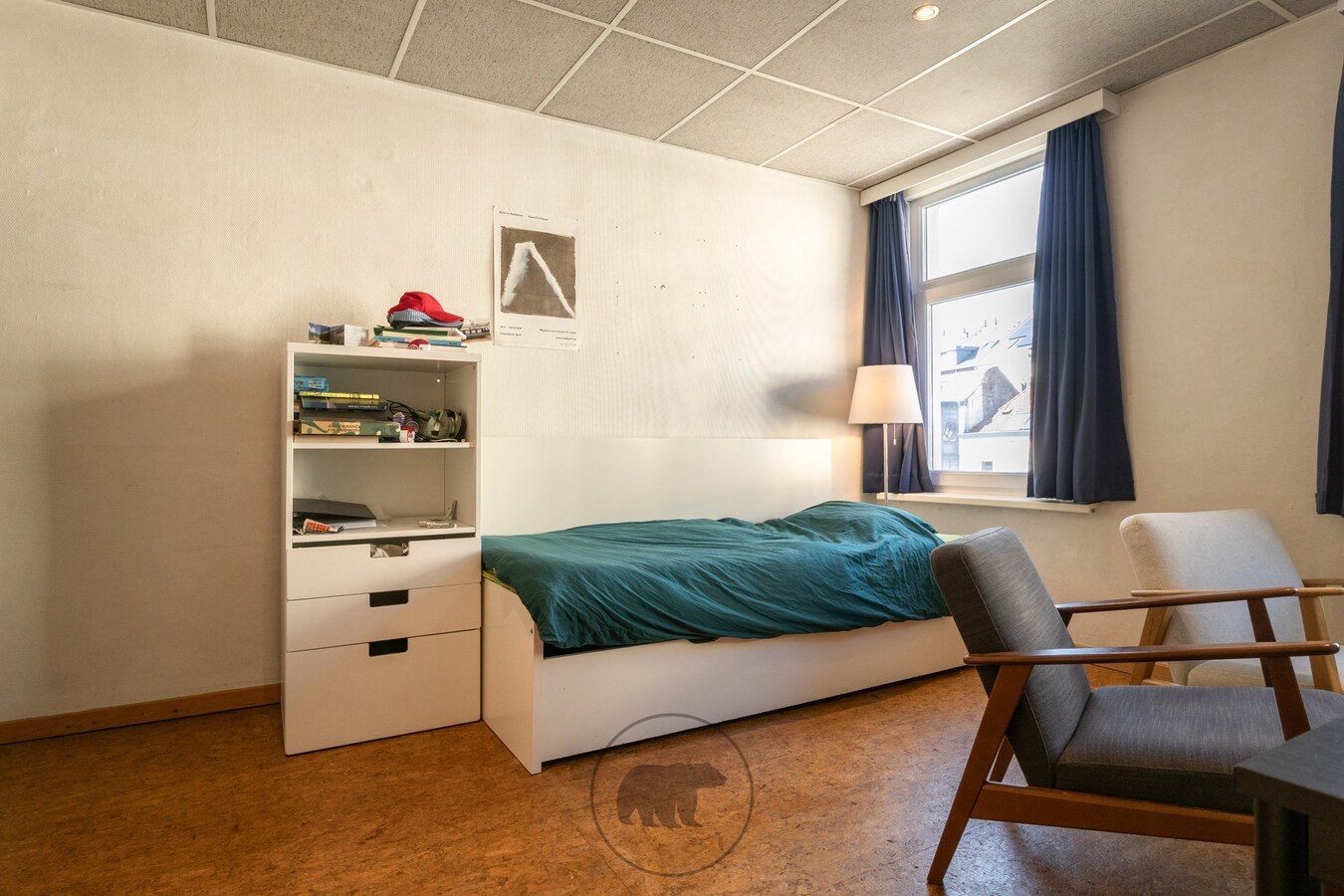 Studentenappartement aan het Kramersplein te Gent 