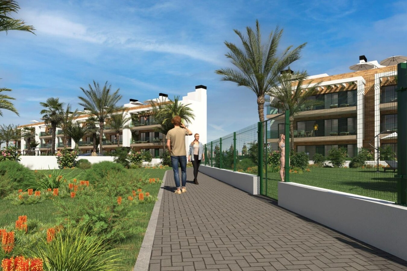 NIEUWBOUW WOONCOMPLEX BIJ LA SERENA GOLF, LOS ALCAZARES 