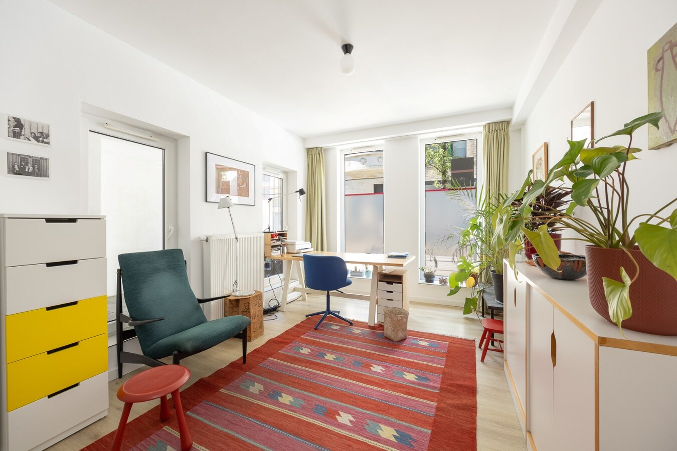 Gerenoveerd gelijkvloers appartement met stadstuin! 