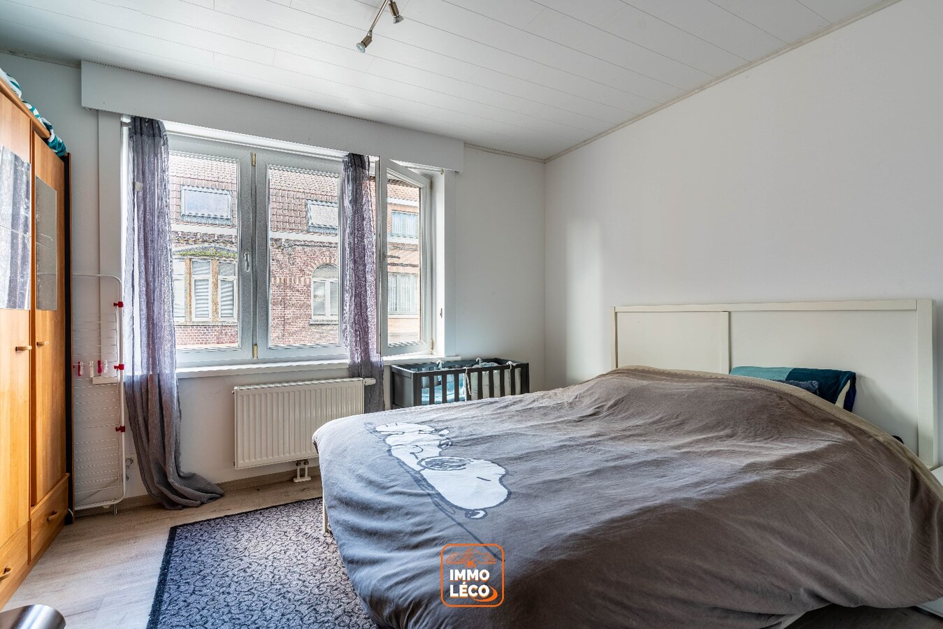 Maison avec 2 chambres et jardin, à quelques pas de la Place d’Herseaux ! 