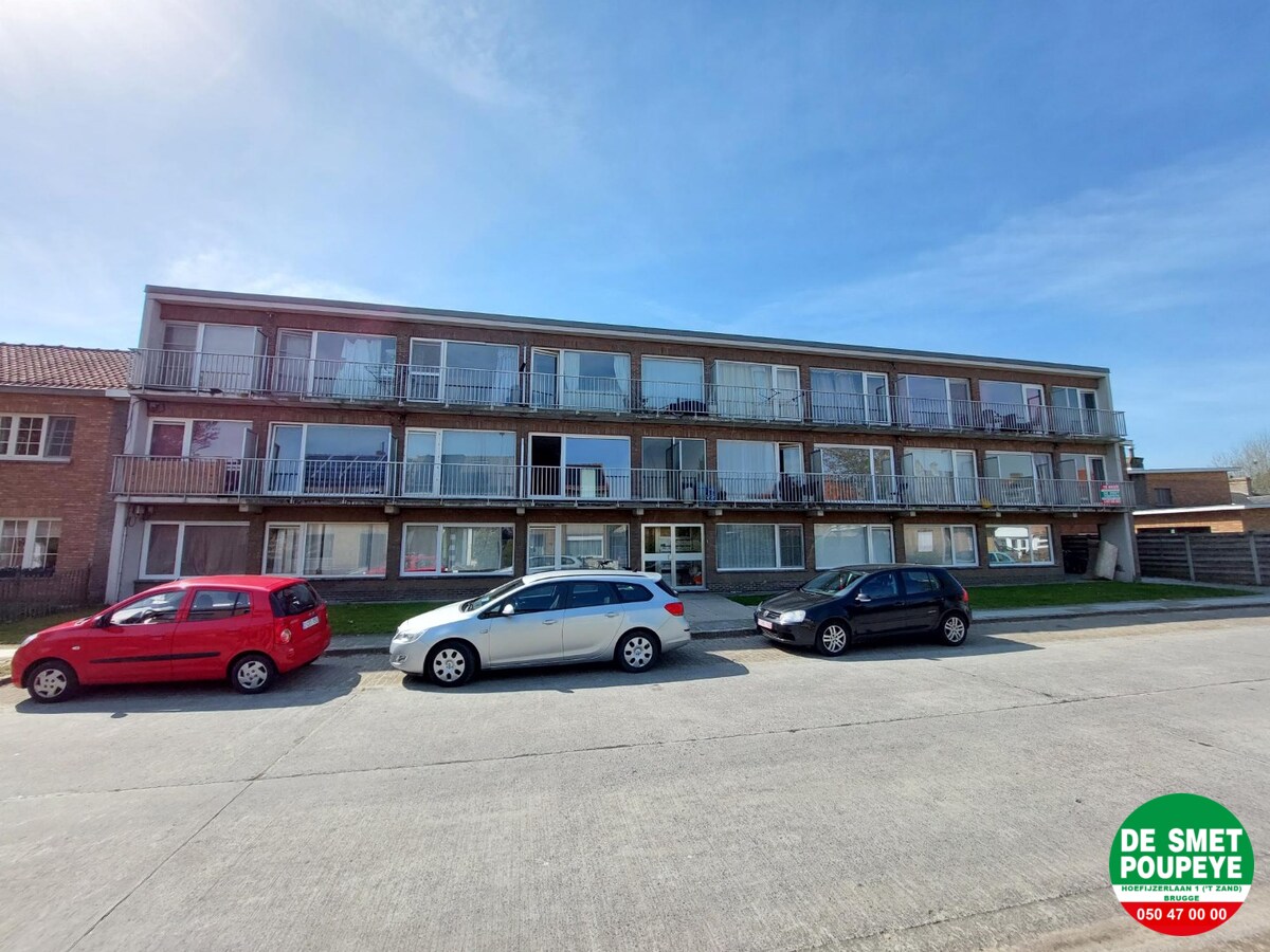 Ruime studio met terras 