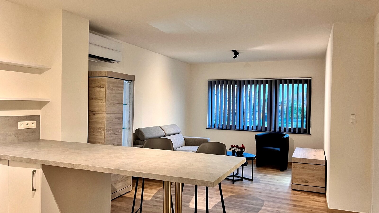 ENERGIEZUINIG EN VOLLEDIG GEMEUBELD APPARTEMENT TE TUILT (KURINGEN) 