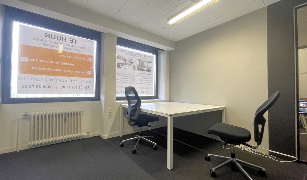 Instapklaar kantoor te huur Talentarena Antwerpen