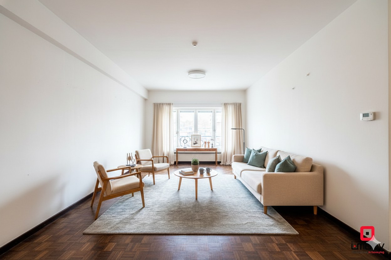 Ruim appartement met terras en garage op toplocatie in Gent 