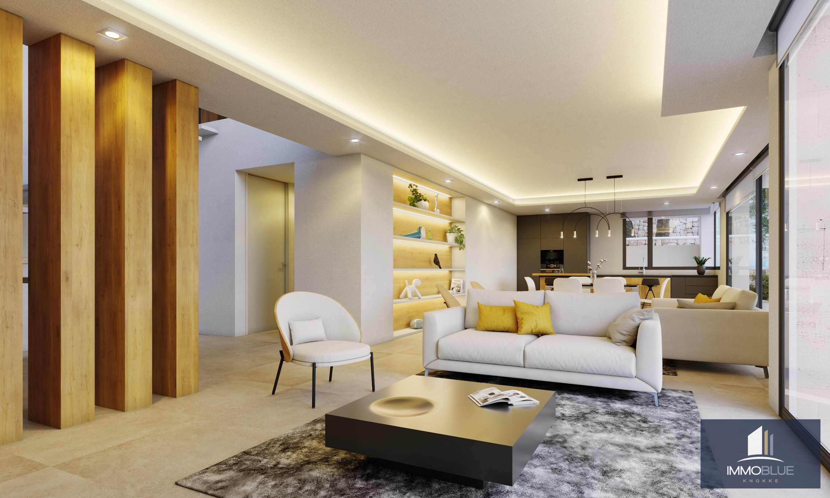 Moderne luxe met spectaculair zeezicht in Cumbre del Sol. 